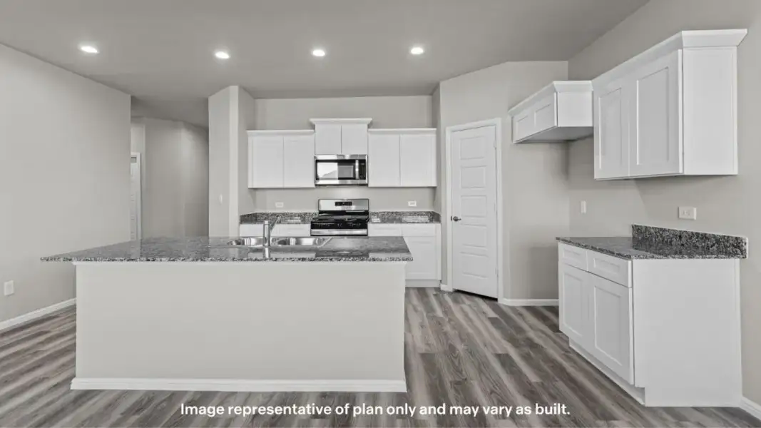 Furnished interior view inside a new home in Yukon Ridge, Odessa (Image 6). Furnished interior view inside a new home in Yukon Ridge, Odessa (Image 6).