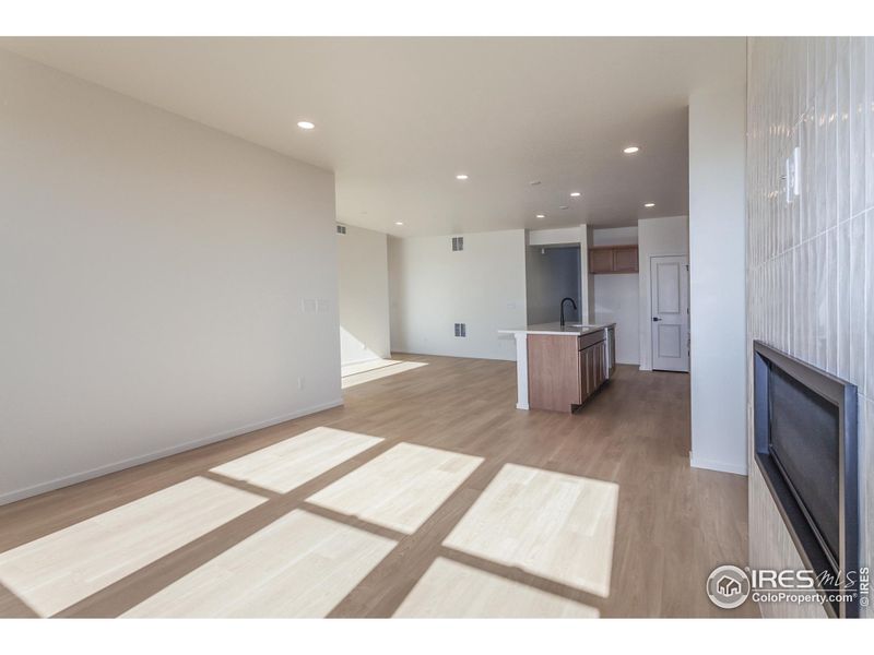 Spacious, unfurnished interior of a new home in Trailside Story Collection - Single Family Homes, Timnath (Image 18).