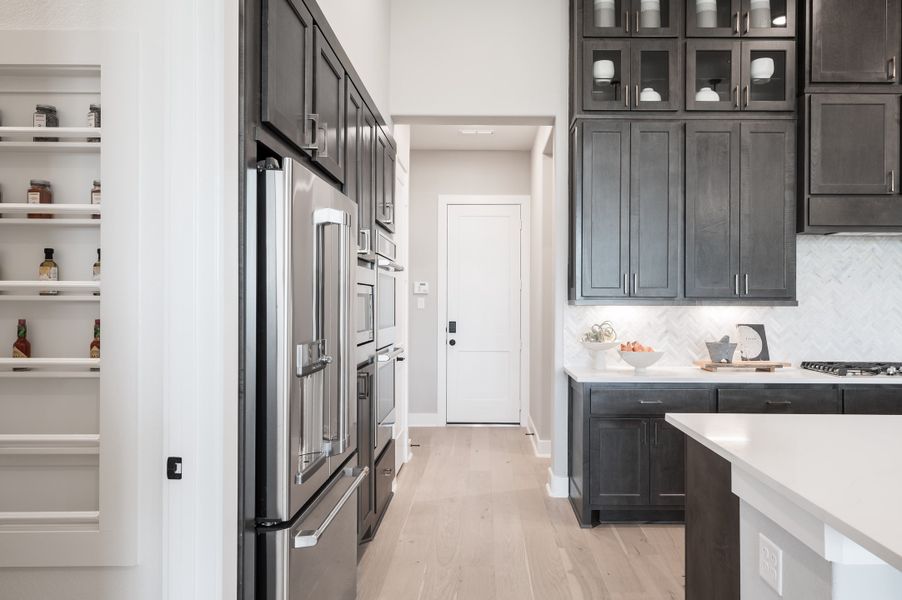 Representative furnished interior of a home built from the Fulbright by Tri Pointe Homes in Vale Collection At Evergrove, Richmond (Image 13).