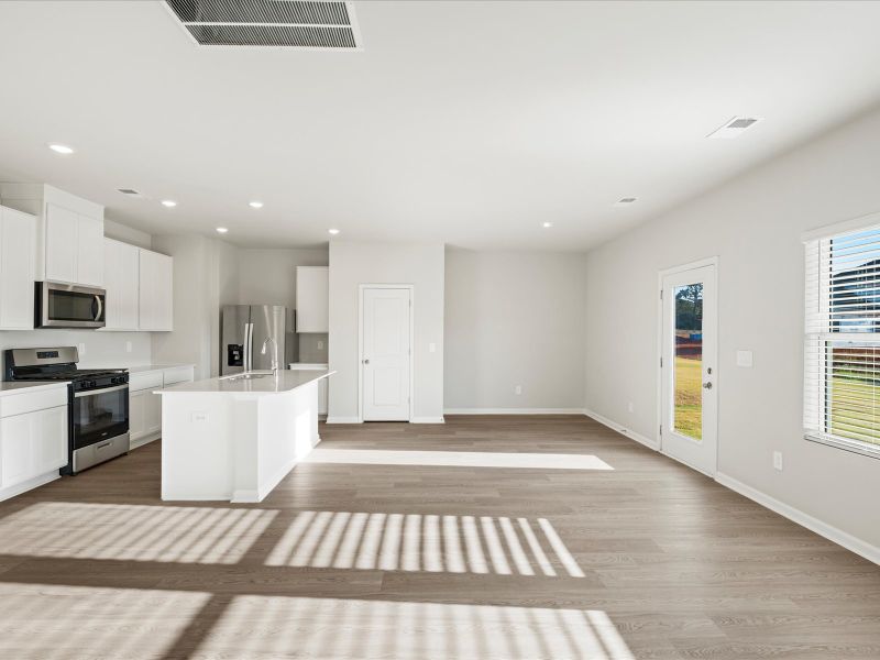 Spacious, unfurnished interior of a new home in Pleasant Brook, Piedmont (Image 10).