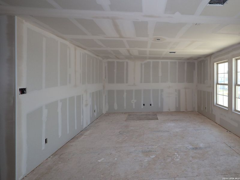 In-progress construction of a new home in Meadows at Clear Springs, New Braunfels, TX (Image 30).
