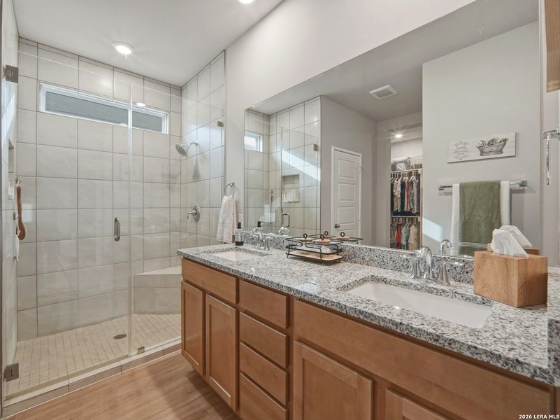 Furnished interior view inside a new home in Hunter's Ranch, San Antonio (Image 25).
