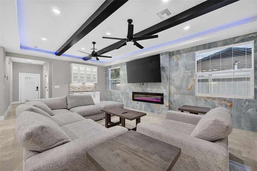 Furnished interior view inside a new home in , Eustis (Image 6). Furnished interior view inside a new home in , Eustis (Image 6).