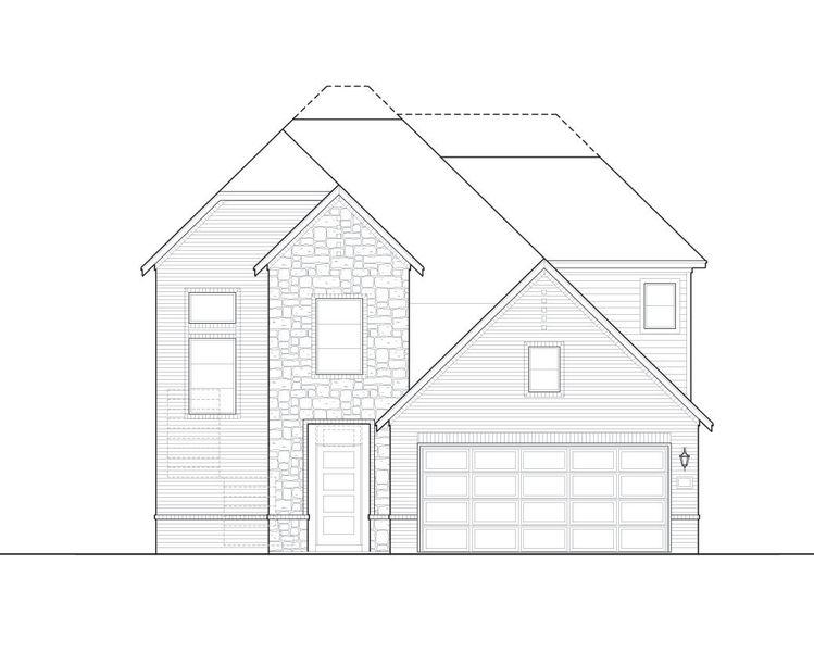 Representative rendering of the exterior for the Cove by First America Homes (Image 2). Representative rendering of the exterior for the Cove by First America Homes (Image 2).