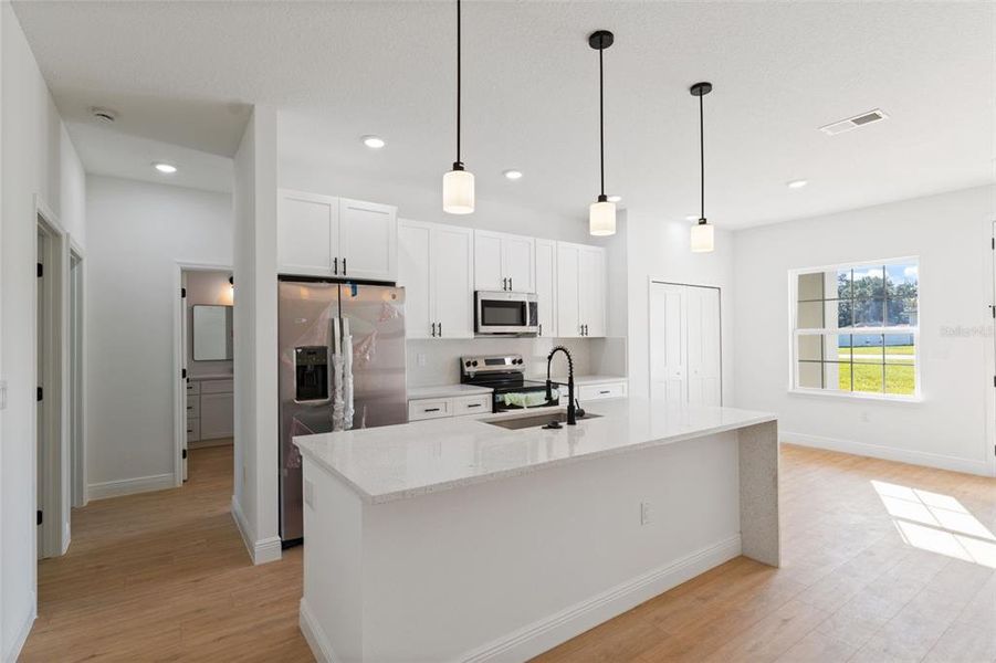 Furnished interior view inside a new home in , Ocala (Image 8).