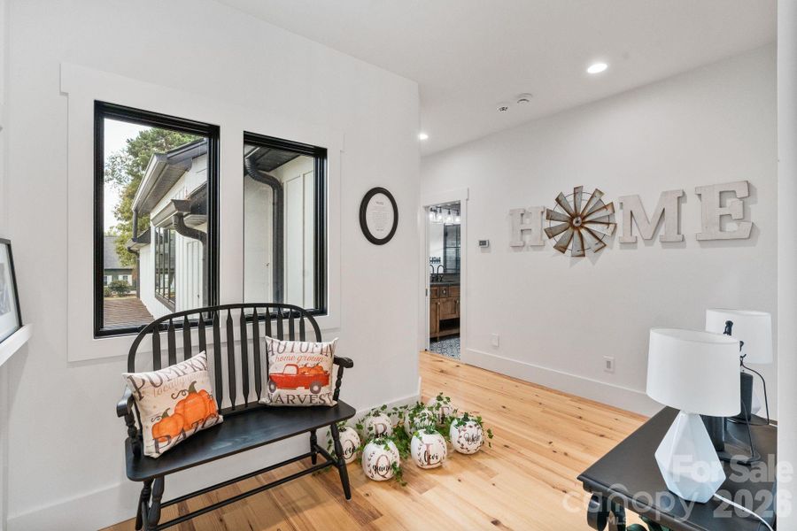 Upper level landing area Upper level landing area