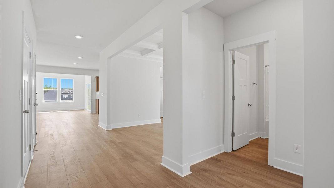 Furnished interior view inside a new home in Iris Meadows, Moore (Image 5).