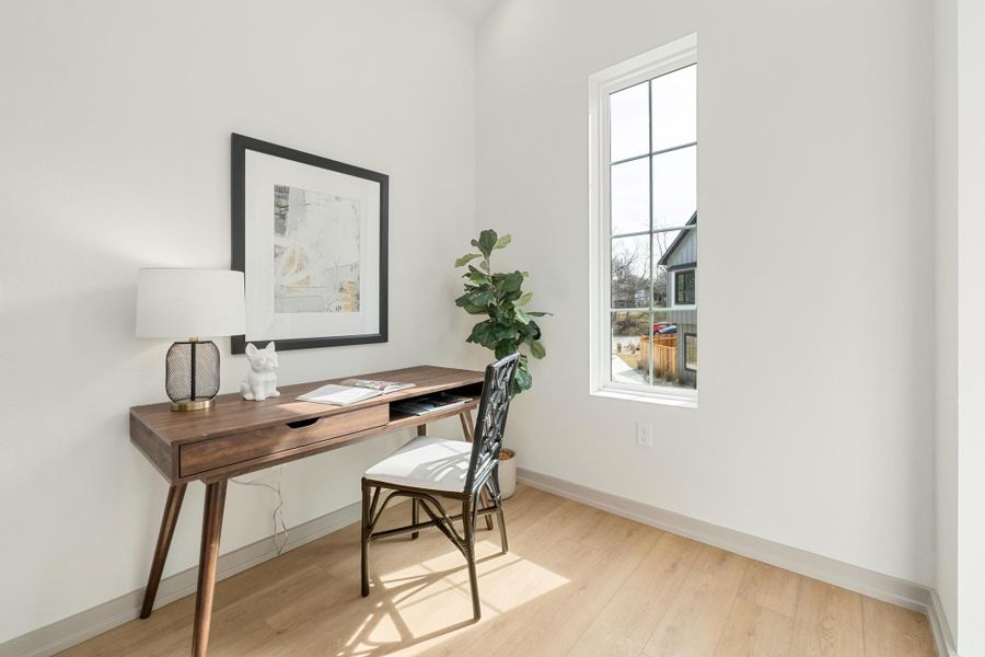 Furnished interior view inside a new home in , Austin (Image 26).