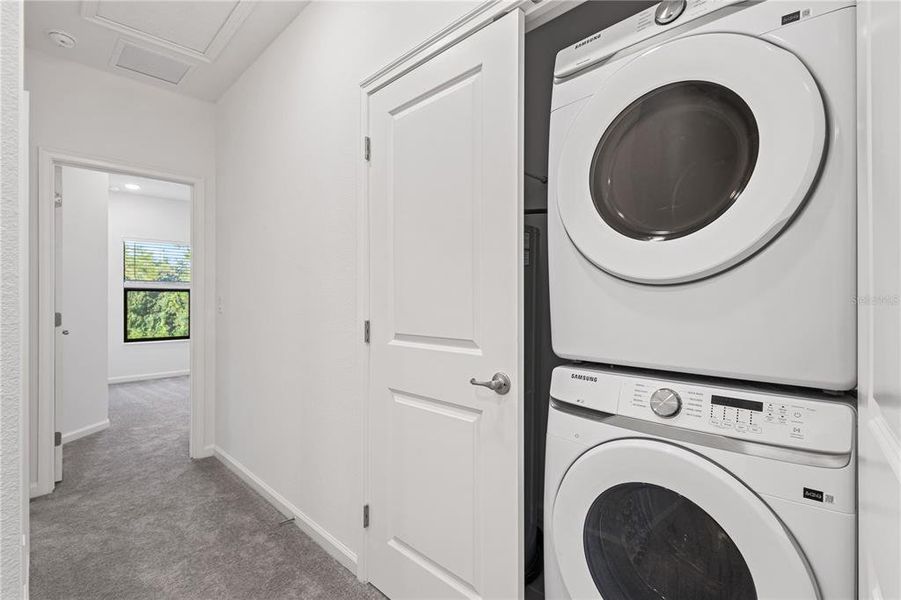 LAUNDRY ROOM/CORRIDOR TO SUITES 2 AND 3