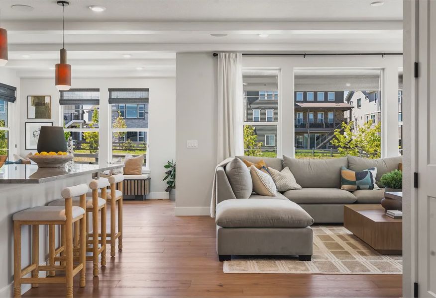 Emerson Model Great Room + Kitchen - 3 of 19