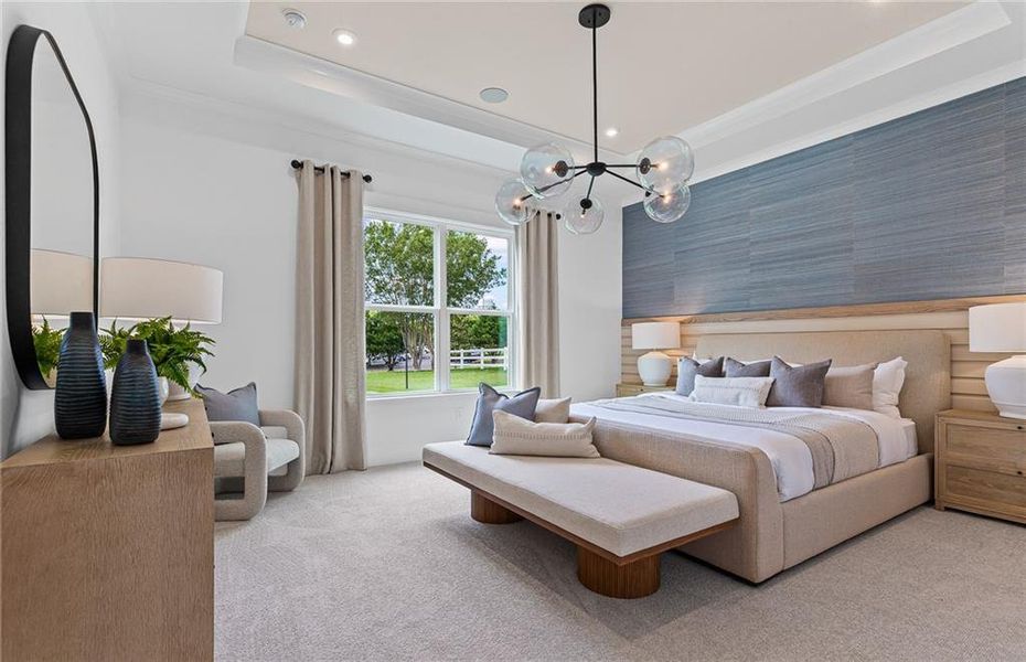 Furnished interior view inside a new home in Ashworth Estates, Powder Springs (Image 3).