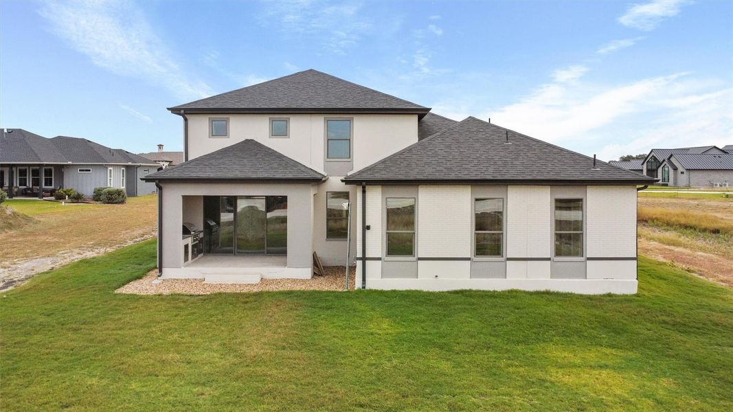 Exterior details and patio area of a home in , Georgetown (Image 28).