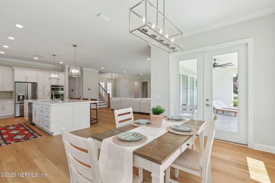 Furnished interior view inside a new home in , Fernandina Beach (Image 28).