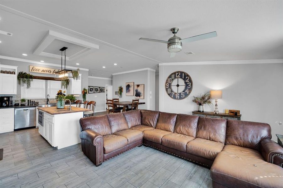 Furnished interior view inside a new home in , Italy (Image 6).