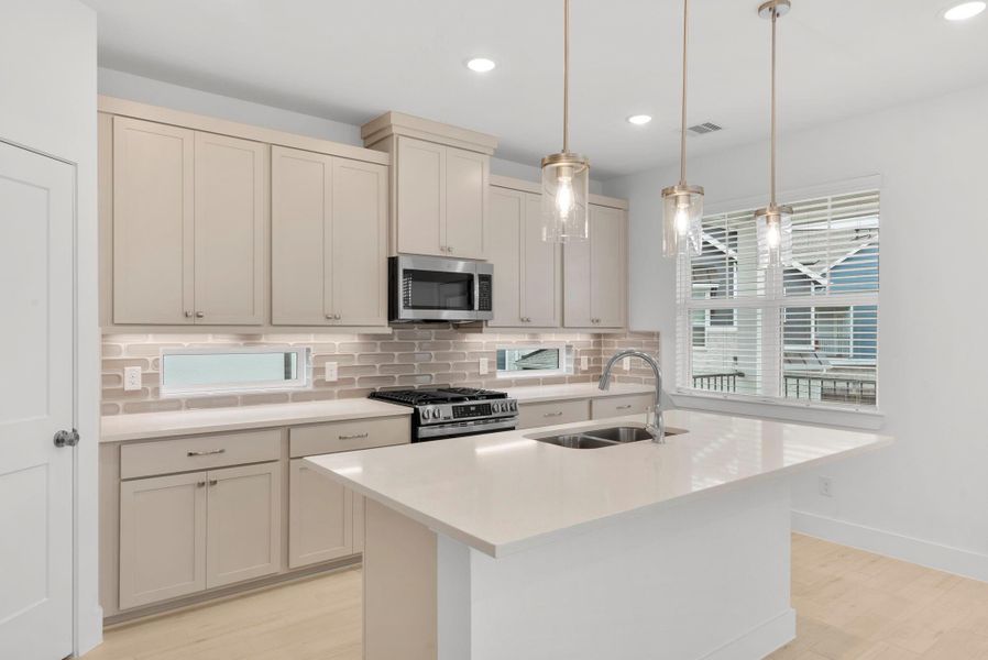 Furnished interior view inside a new home in Balmoral, Humble (Image 9).