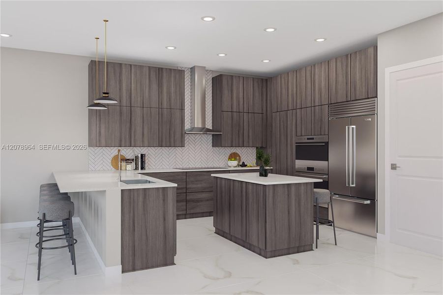 Furnished interior view inside a new home in Parkland Royale, Parkland (Image 13).