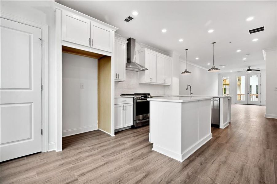 Welcome to the Open Concept Barnsley floorplan. Not actual home. Photos of a previously built Barnsley Floor Plan