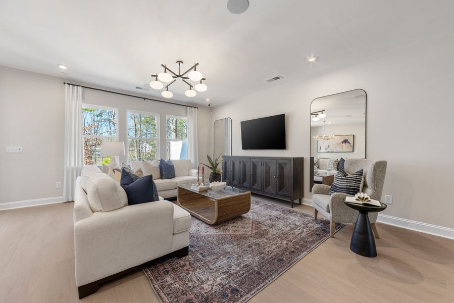 Image 10 representing the Falcon by Tri Pointe Homes in Southbridge, Fort Mill, SC.