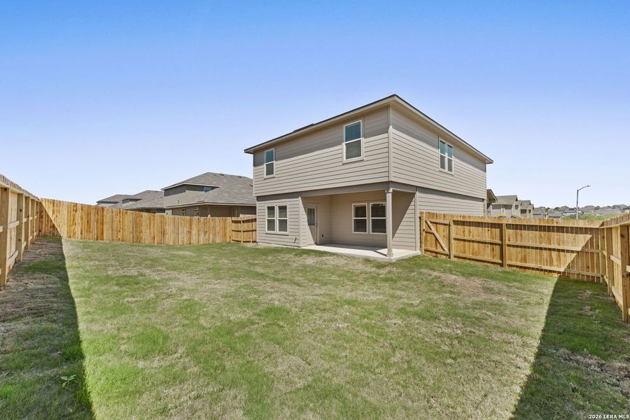 Exterior details and patio area of a home in Laurel Vistas, San Antonio (Image 3). Exterior details and patio area of a home in Laurel Vistas, San Antonio (Image 3).
