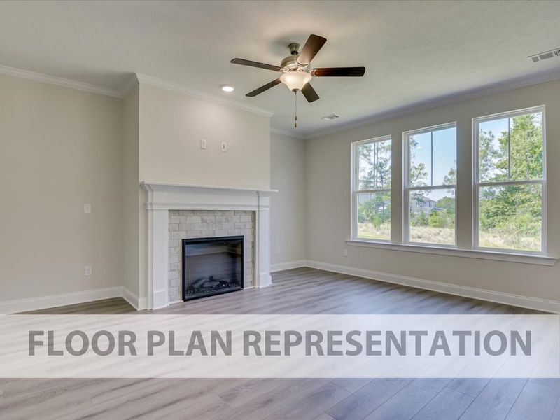 Living Area Representation Photo 2 | Parkwood Plan