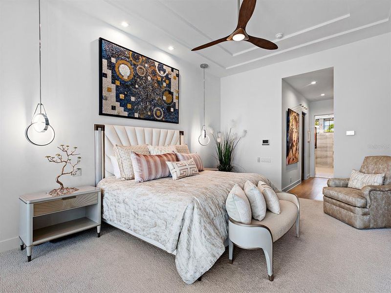 Furnished interior view inside a new home in Wild Blue at Waterside, Sarasota (Image 12). Furnished interior view inside a new home in Wild Blue at Waterside, Sarasota (Image 12).
