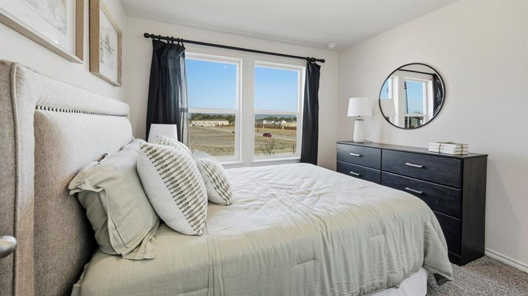 Furnished interior view inside a new home in Arbor Trails South, Princeton (Image 28).
