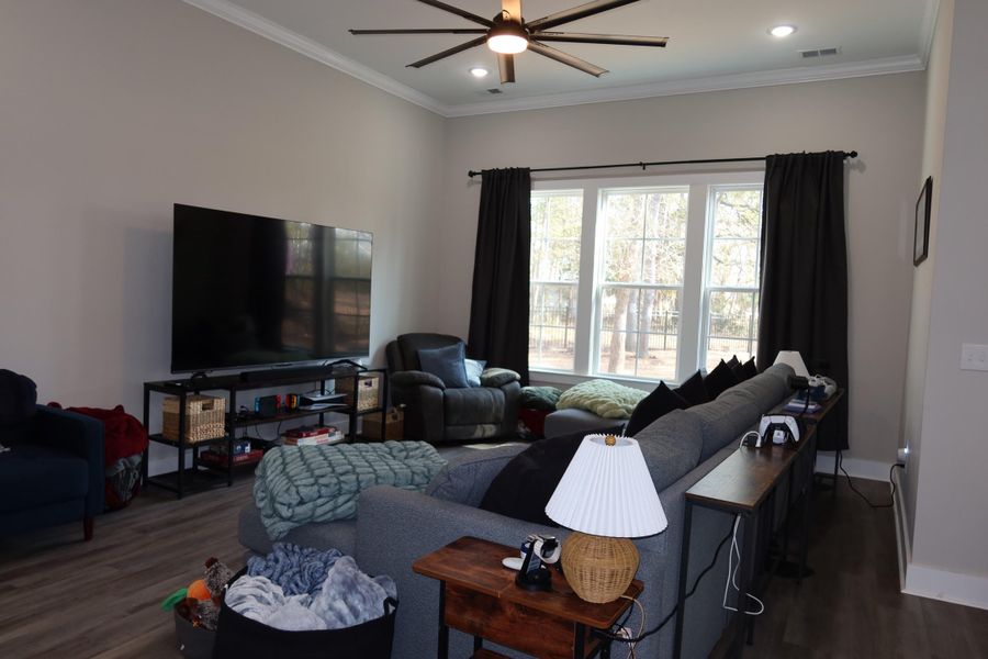 Furnished interior view inside a new home in , Santee (Image 19).