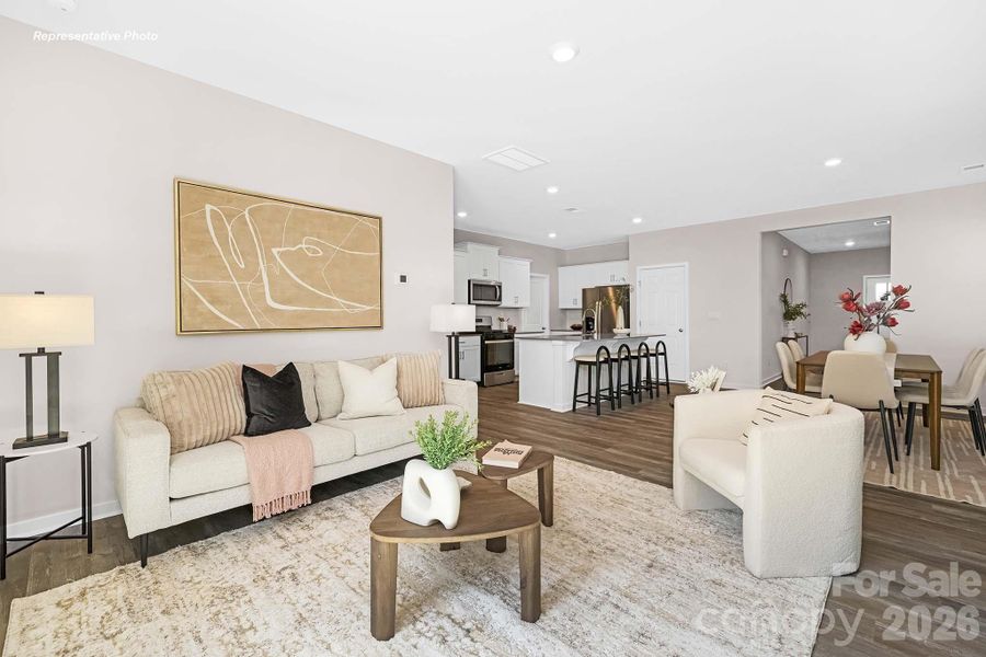 Furnished interior view inside a new home in Silverstein, Salisbury (Image 8).