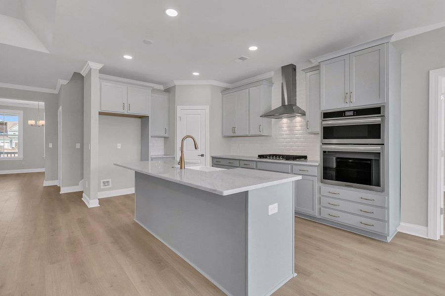 Furnished interior view inside a new home in Cherrywood Estates, Summerville (Image 10).