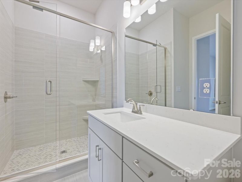 Furnished interior view inside a new home in Encore at Streamside - Classic Series, Waxhaw (Image 13).