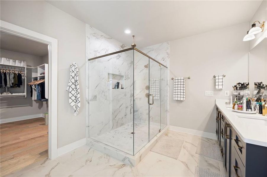 Furnished interior view inside a new home in , Marietta (Image 16).