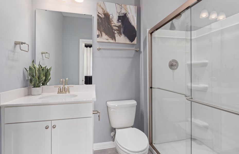 Furnished interior view inside a new home in Everton, Durham (Image 15).