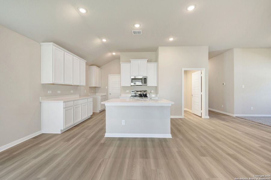 Furnished interior view inside a new home in Greenspoint Heights, Seguin (Image 13).