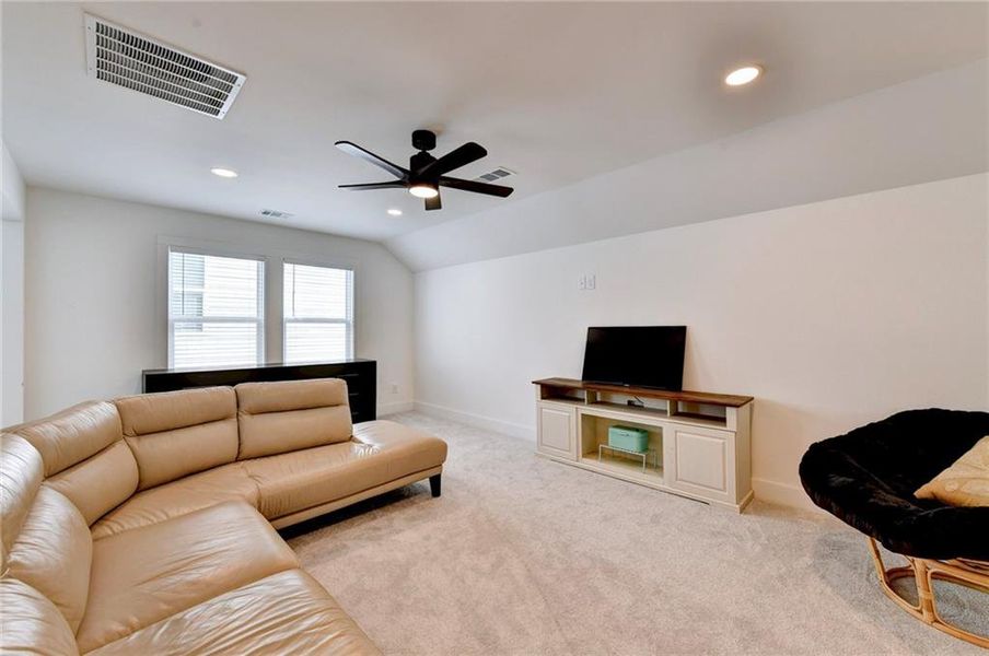 Furnished interior view inside a new home in , Cumming (Image 21).