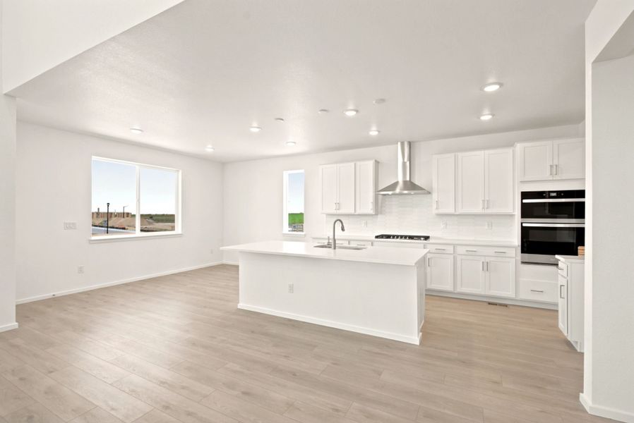 Furnished interior view inside a new home in Cordovan, Firestone (Image 9).