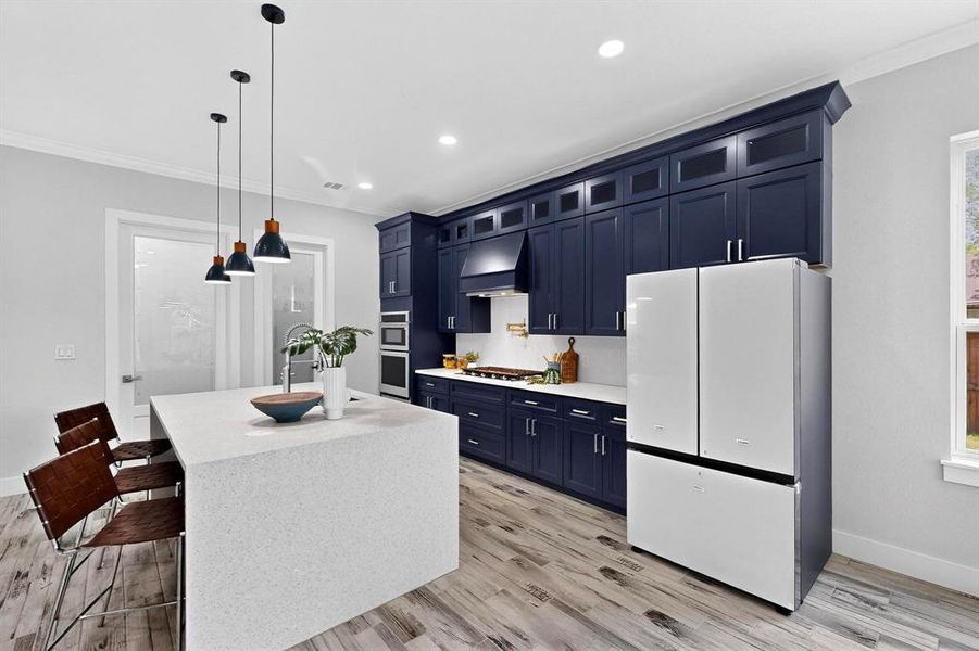 Furnished interior view inside a new home in , Dallas (Image 33). Furnished interior view inside a new home in , Dallas (Image 33).