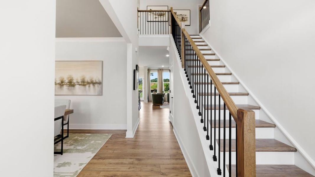 Spacious, unfurnished interior of a new home in Adams Glen, Greenville (Image 23). Spacious, unfurnished interior of a new home in Adams Glen, Greenville (Image 23).