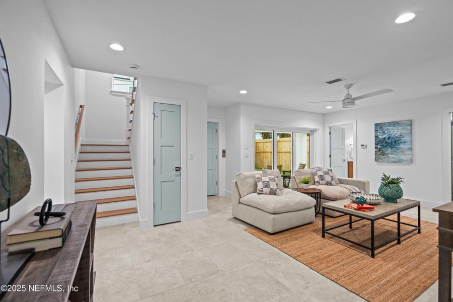 Furnished interior view inside a new home in , St. Johns (Image 40).