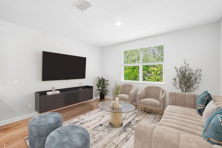 Furnished interior view inside a new home in Montague Chase, Tampa (Image 14).