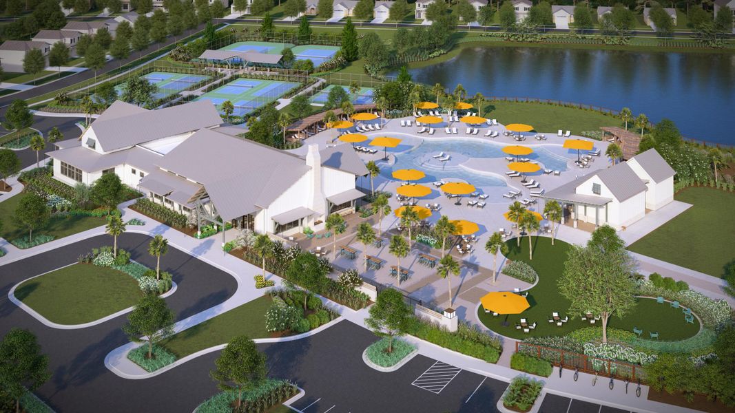 Furnished interior view inside a new home in , Summerville (Image 2).