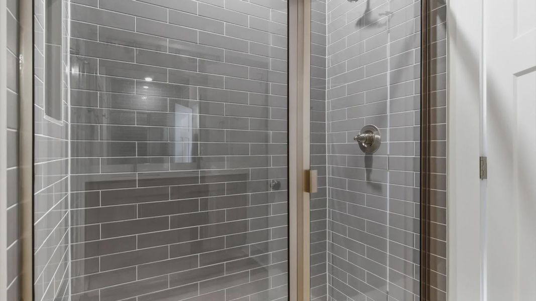 Furnished interior view inside a new home in Pelham Crossing Villas, Greenville (Image 25).