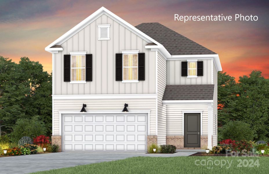 Douglas Floor Plan; Elevation LC2G