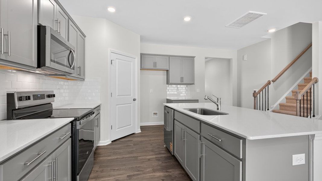 Furnished interior view inside a new home in Collinswood, Aberdeen (Image 5).