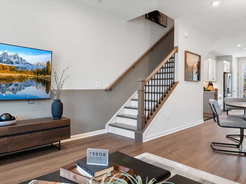 Furnished interior view inside a new home in Southmont, Charlotte (Image 20).