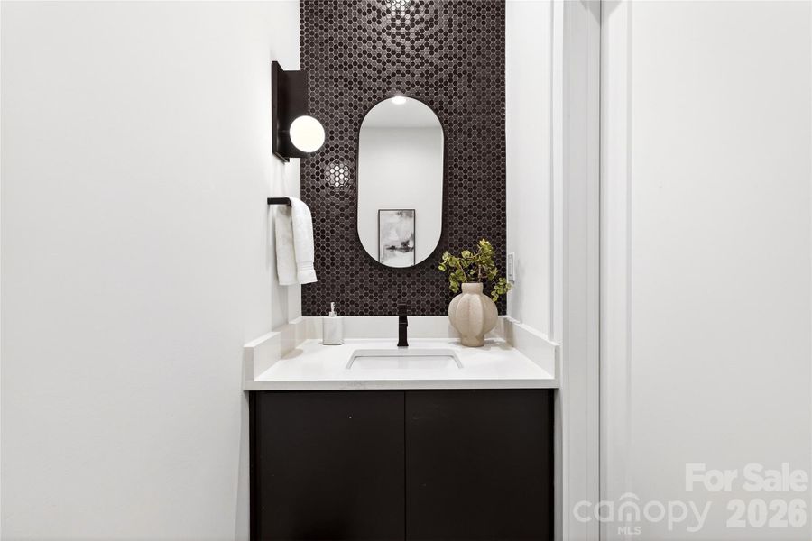 Furnished interior view inside a new home in , Charlotte (Image 30).