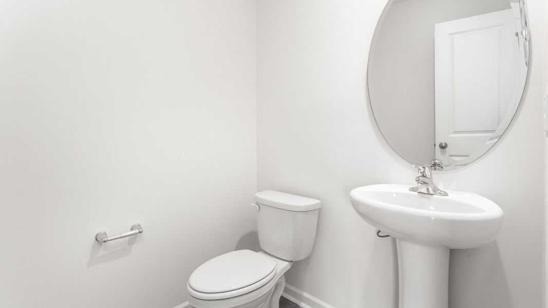 Representative furnished interior of a home built from the Kyle by D.R. Horton in Foxtail, Yadkinville (Image 7).