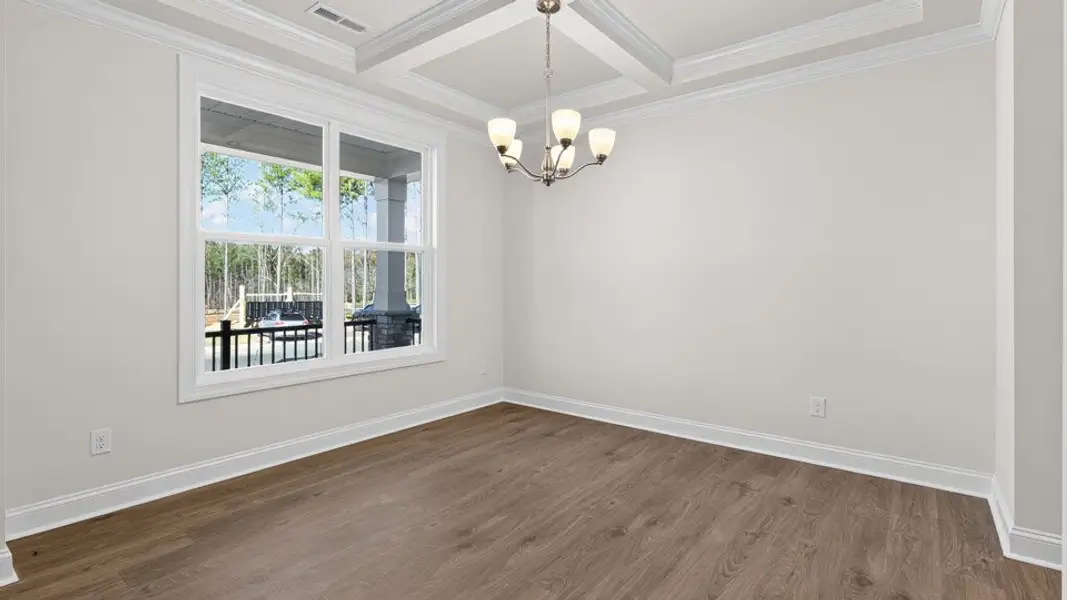 Spacious, unfurnished interior of a new home in The Estates Park, Apex (Image 25). Spacious, unfurnished interior of a new home in The Estates Park, Apex (Image 25).
