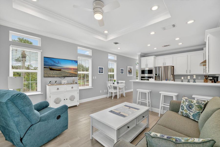 Furnished interior view inside a new home in , Jensen Beach (Image 7).