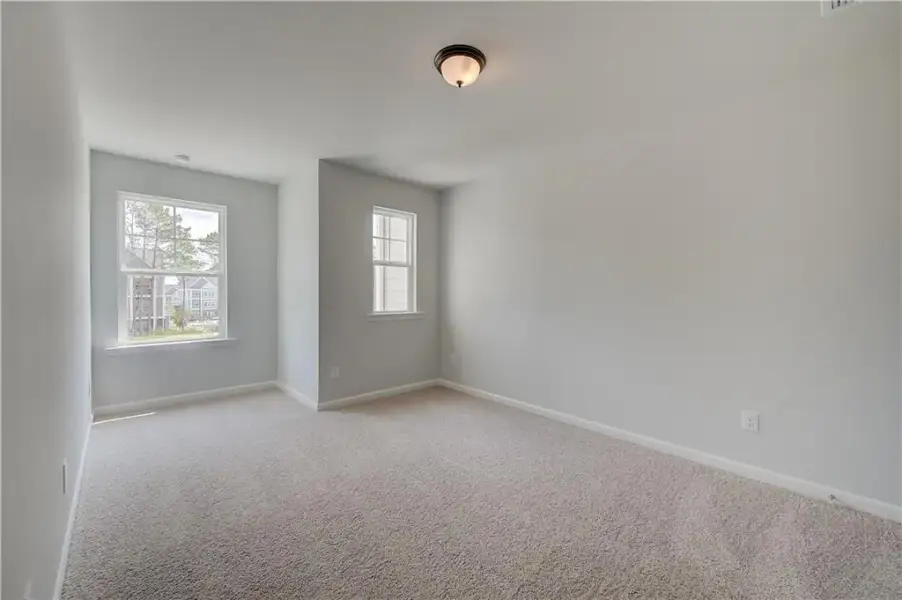 Spacious, unfurnished interior of a new home in Langley Overlook, Loganville (Image 25). Spacious, unfurnished interior of a new home in Langley Overlook, Loganville (Image 25).
