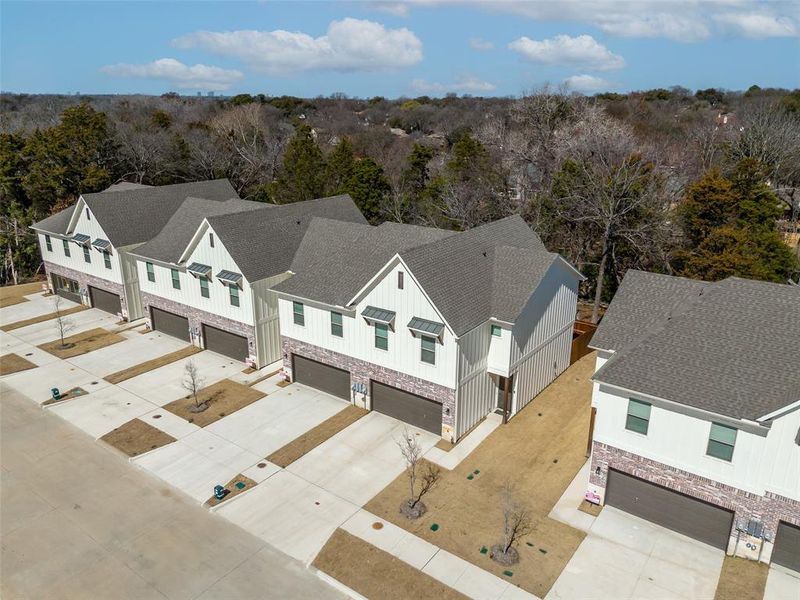 Birds eye view of property featuring a residential view Birds eye view of property featuring a residential view